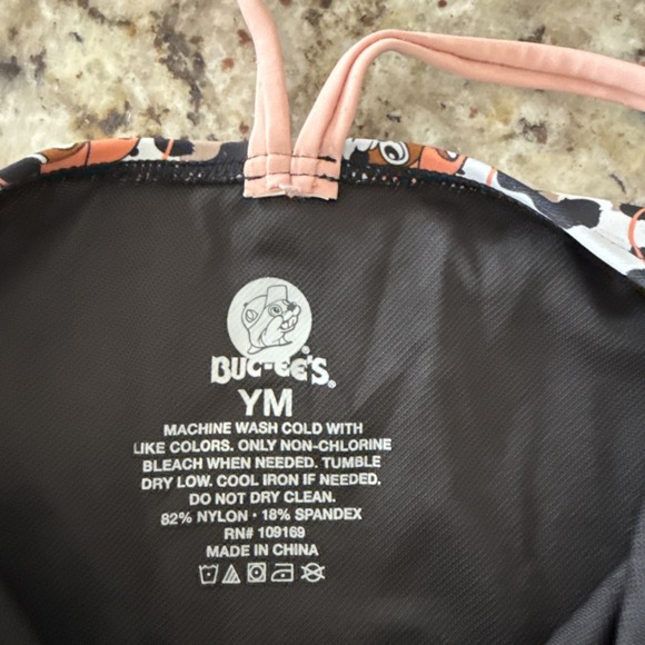 Swim Suite Buc-ee's Youth Medium One‎ Piece 4100 - Picture 6 of 6